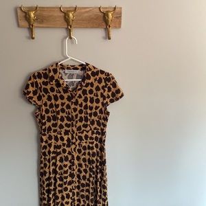 Simons Cheetah Print Dress